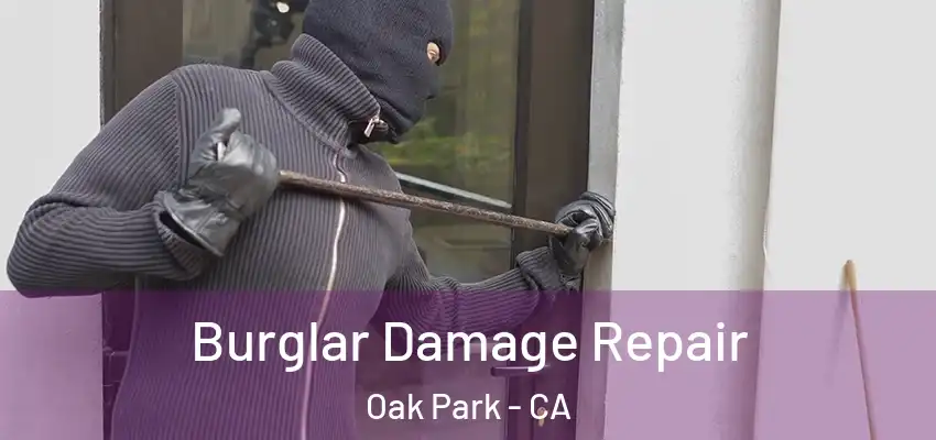  Burglar Damage Repair Oak Park - CA