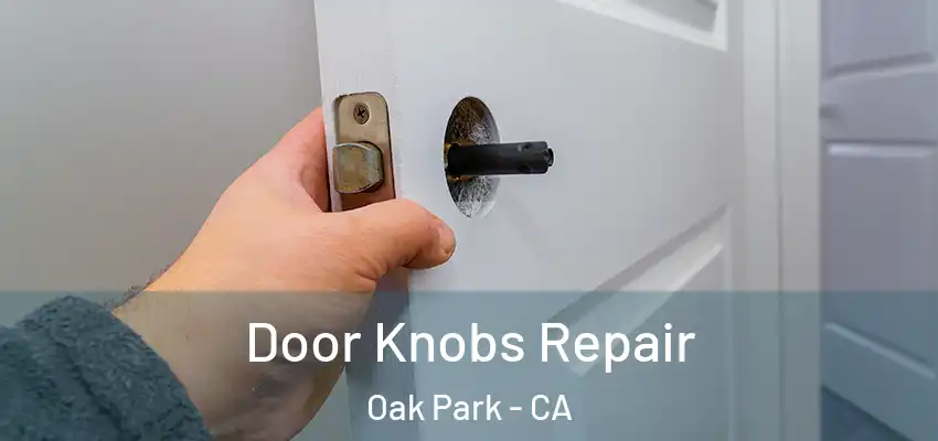  Door Knobs Repair Oak Park - CA